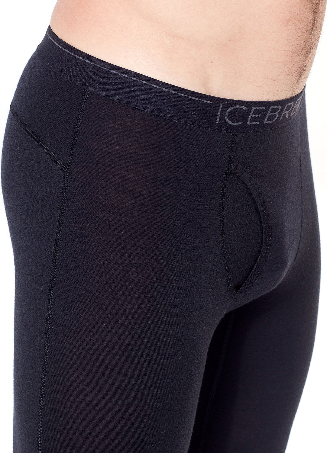 200 Oasis Men's Fly Leggings - Comfortable & Breathable Workout Pants for Running, Gym & Yoga | Premium Stretch Fabric with Convenient Fly Opening