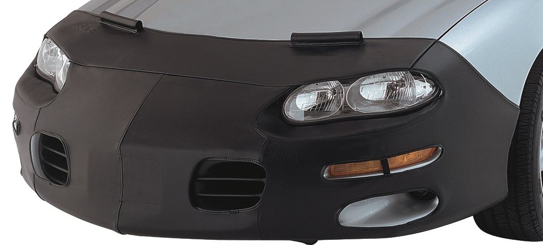Lebra 2 Piece Front End Cover Black - Car Mask Bra for Mitsubishi Outlander 2010-2013 (Non-Sport Models) | Durable Protection Against Road Debris & Weather | Perfect for Daily Commute, Road Trips & Car Shows