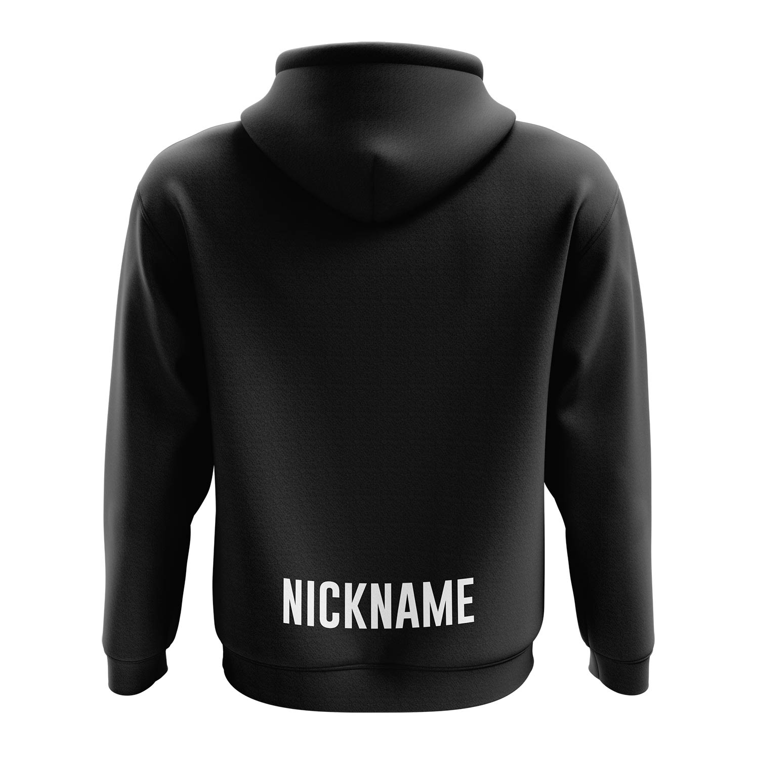 Wainui SC Club Hoodie for Men & Women - Soft & Comfortable Pullover Sweatshirt - Black - Perfect for Casual Wear, Sports & Outdoor Activities