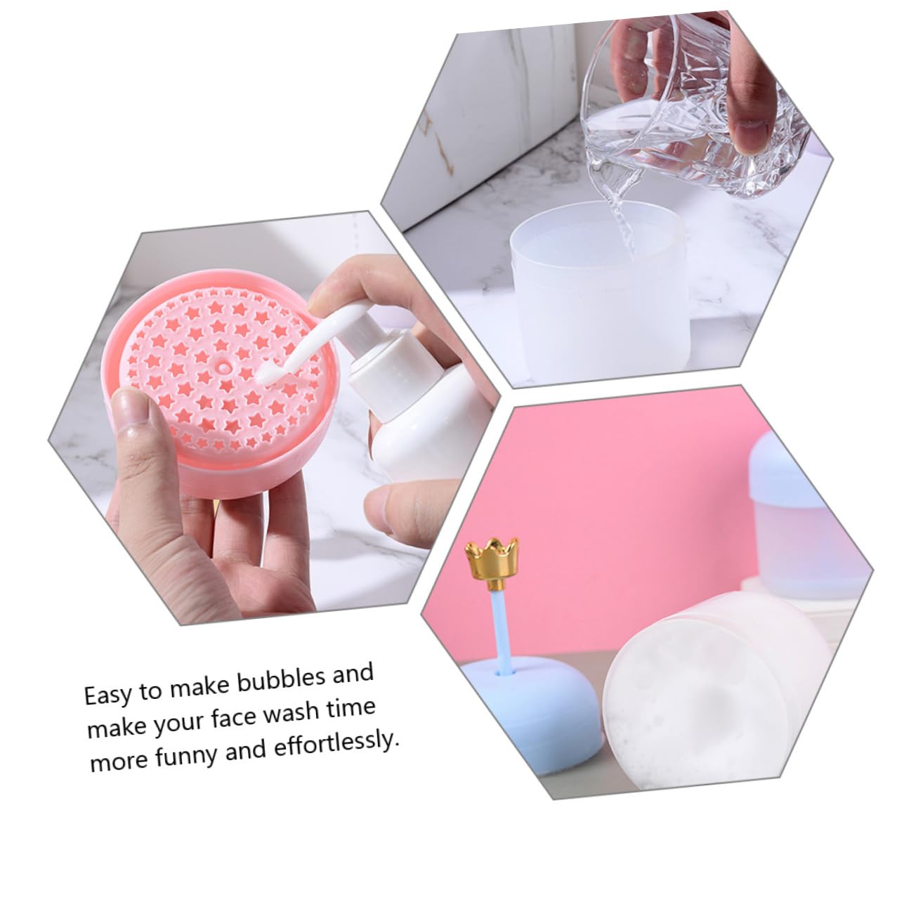 Best Face Wash Foam Bubble Maker Device - Skincare Foam Maker Cup for Women - Perfect for Gentle Cleansing & Spa Day at Home