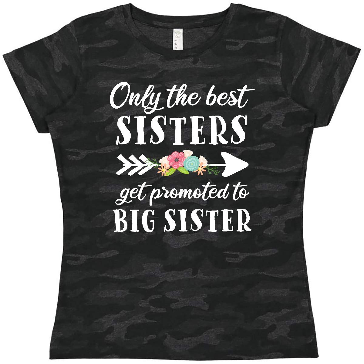 Best Sister Promotion Women's T-Shirt - Inktastic Funny Sibling Gift for Big Sister - Perfect for Birthdays, Family Reunions & Sister Apparel