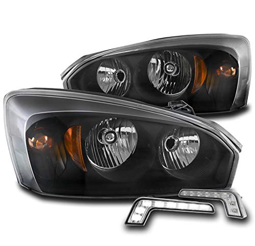 2004-2008 Chevy Malibu Black LED Headlights Replacement - 6.25