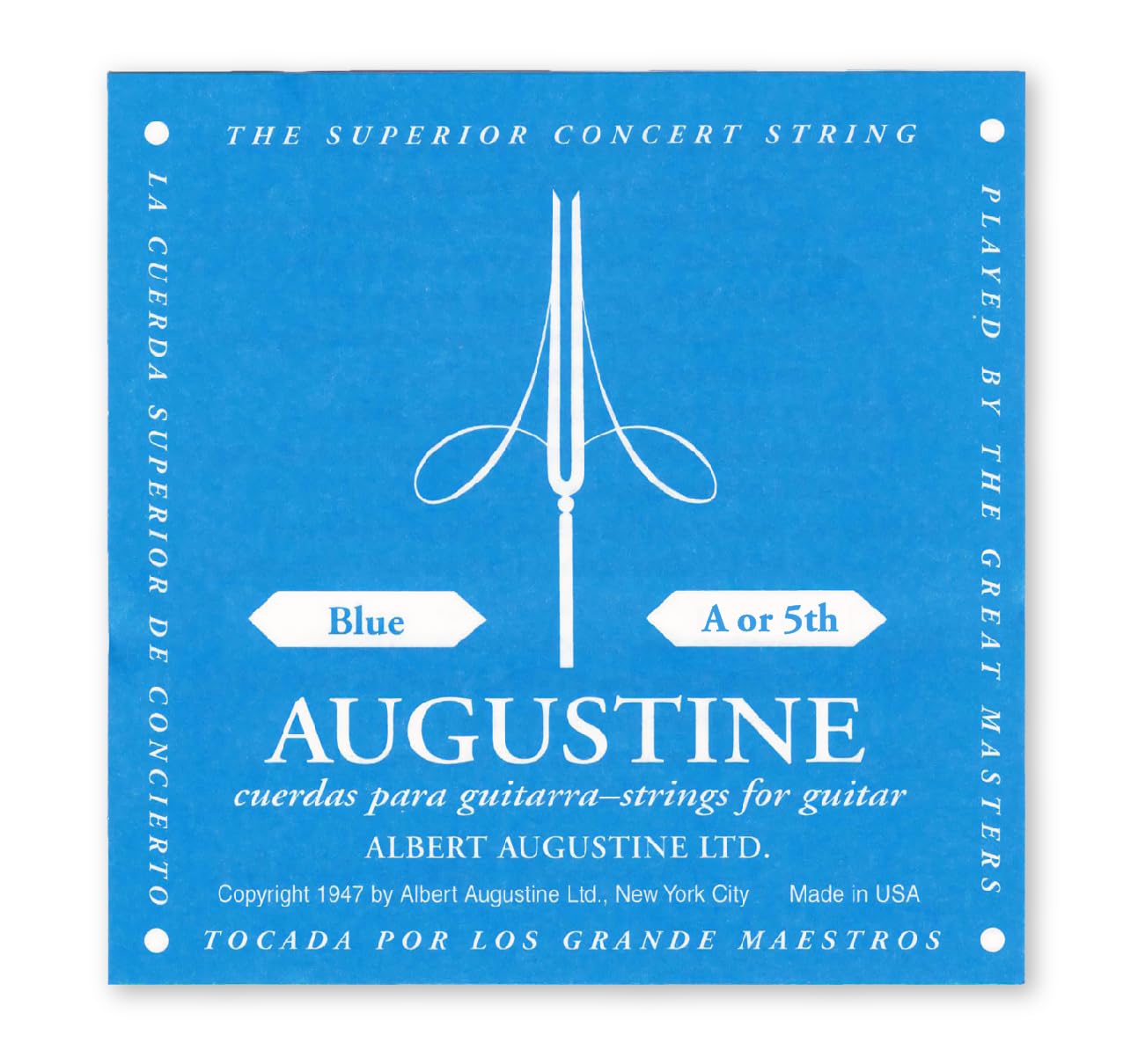 Augustine Strings Classic Nylon Guitar Strings - High Tension 5th A String for Classical Guitar | Single Replacement String for Professional Musicians & Students | Perfect for Performances, Practice & Recording Sessions