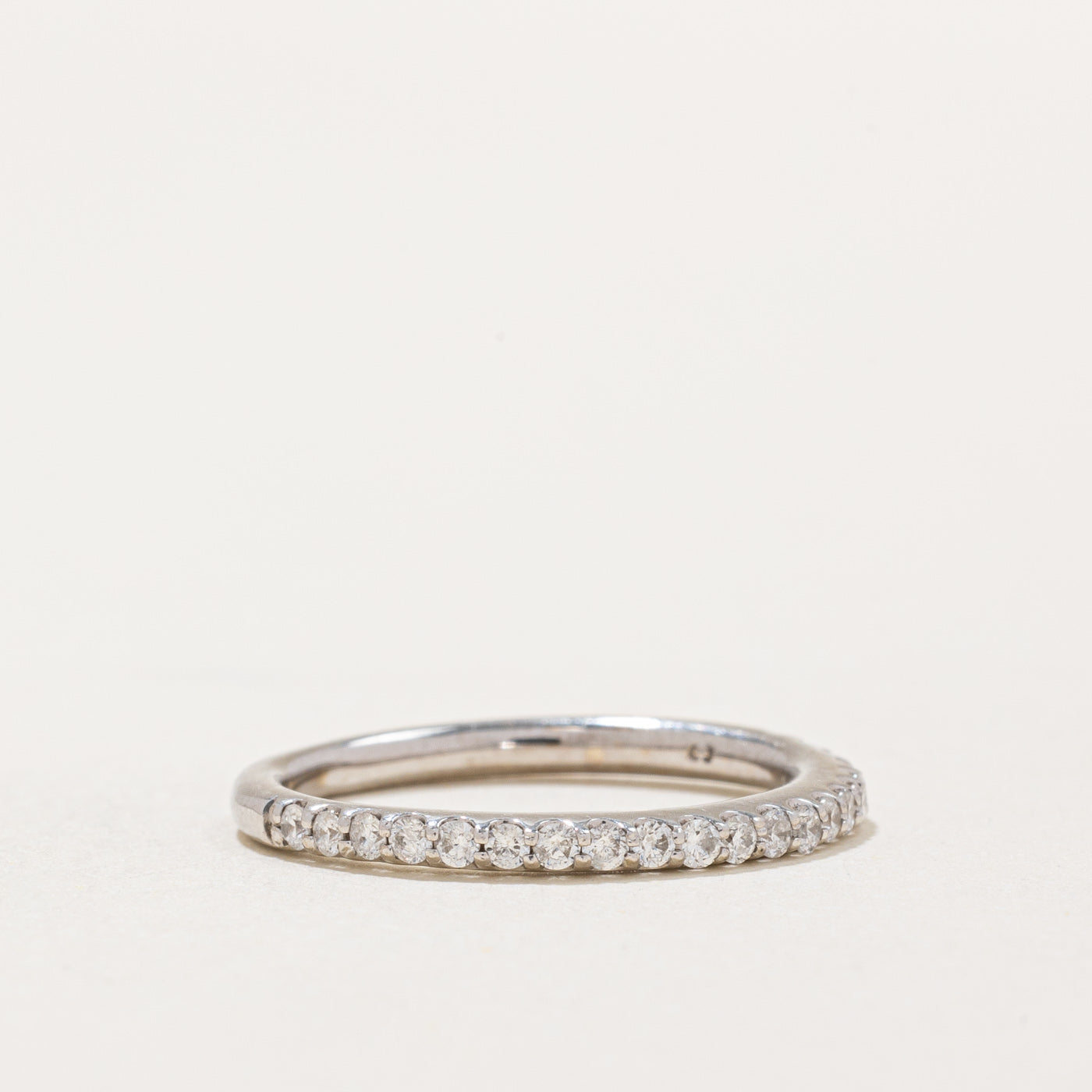 0.21ctw Diamond Semi Eternity Band Ring - Size 4.75 | Elegant Wedding, Anniversary & Engagement Jewelry Gift for Women