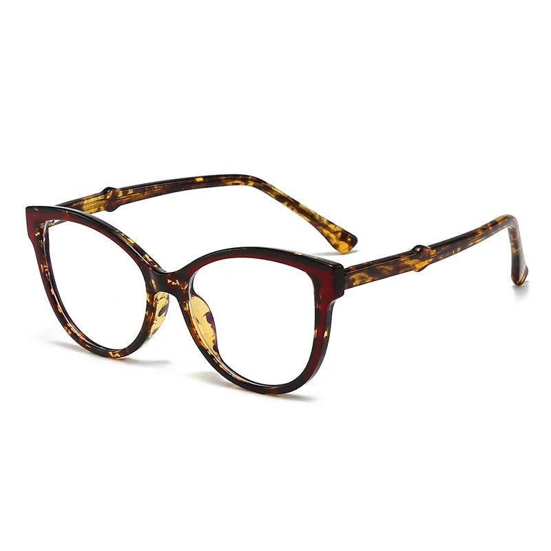 CCspace Women's Full Rim Oval Polycarbonate Reading Glasses R57605 - Lightweight & Stylish for Reading, Computer Work & Daily Use