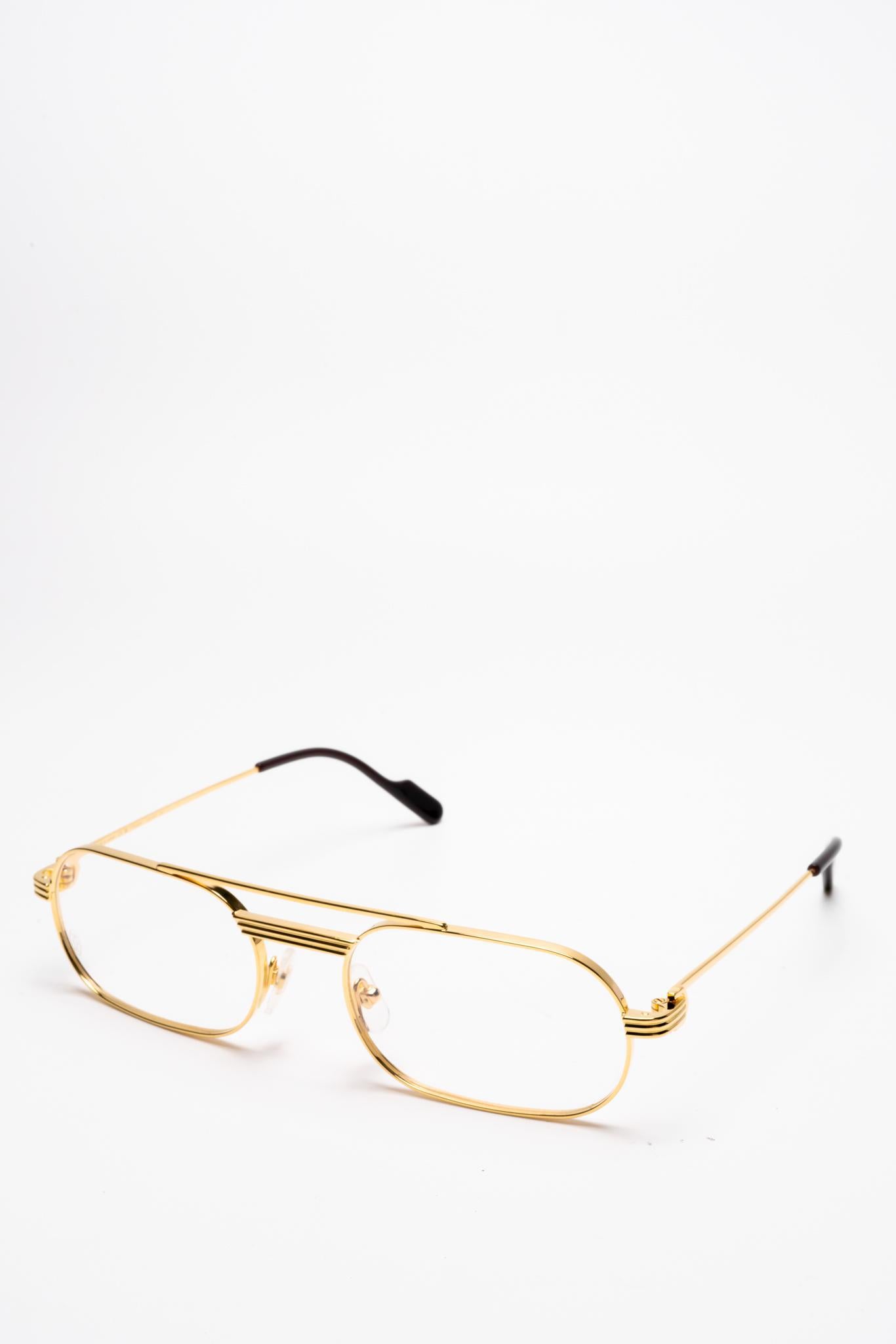 Cartier CT0410O 001 Première de Cartier C Décor Eyeglasses - Luxury Designer Sunglasses for Women, Elegant Cat-Eye Frames for Fashion & Everyday Wear
