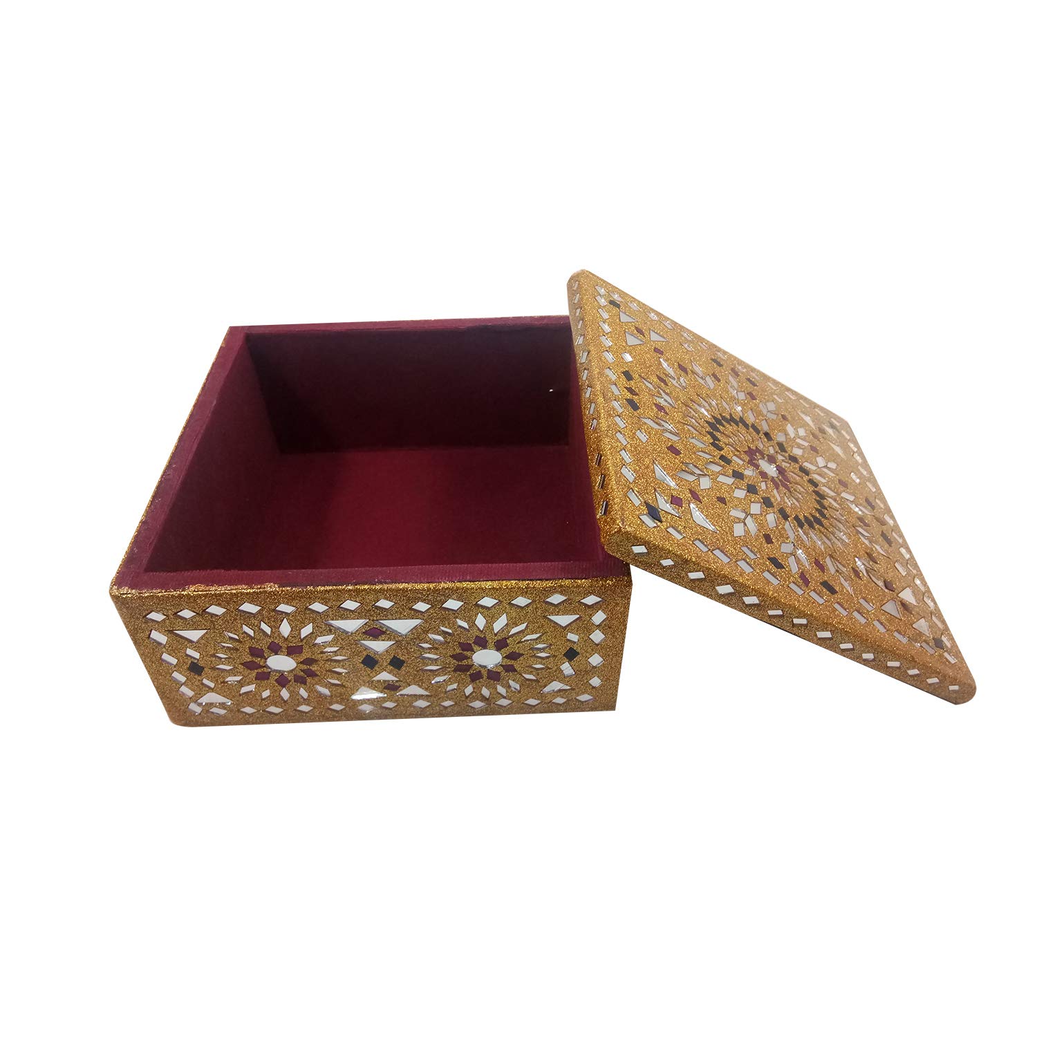 Handmade Jewelry Organizer Box - Premium Wooden Jewelry Storage Box for Women | Award-Winning Indian Artisan Crafted | Perfect for Travel, Home Decor & Gift Giving