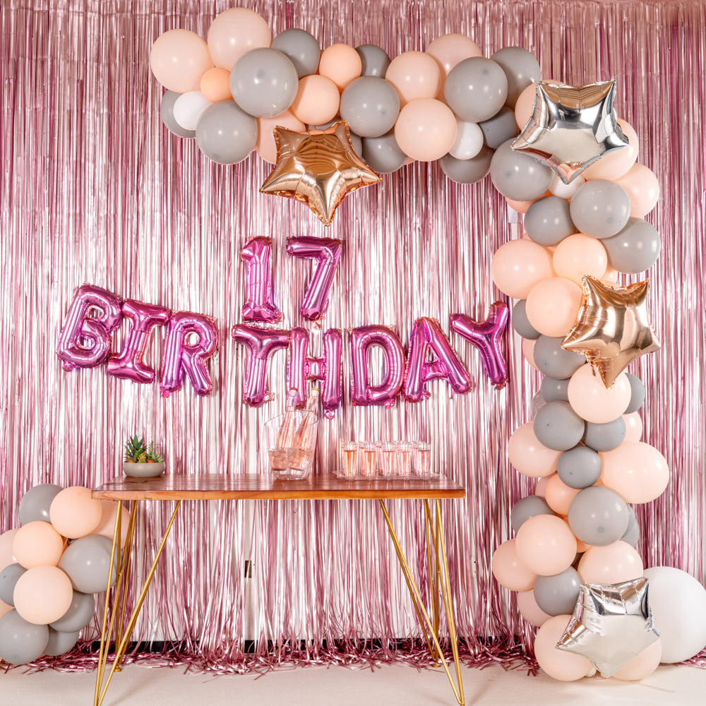 Balloonify Pink Mylar Number 7 Balloon - 16 Inch - 1 Count Box - Perfect for Birthday Parties, Baby Showers & Anniversary Celebrations