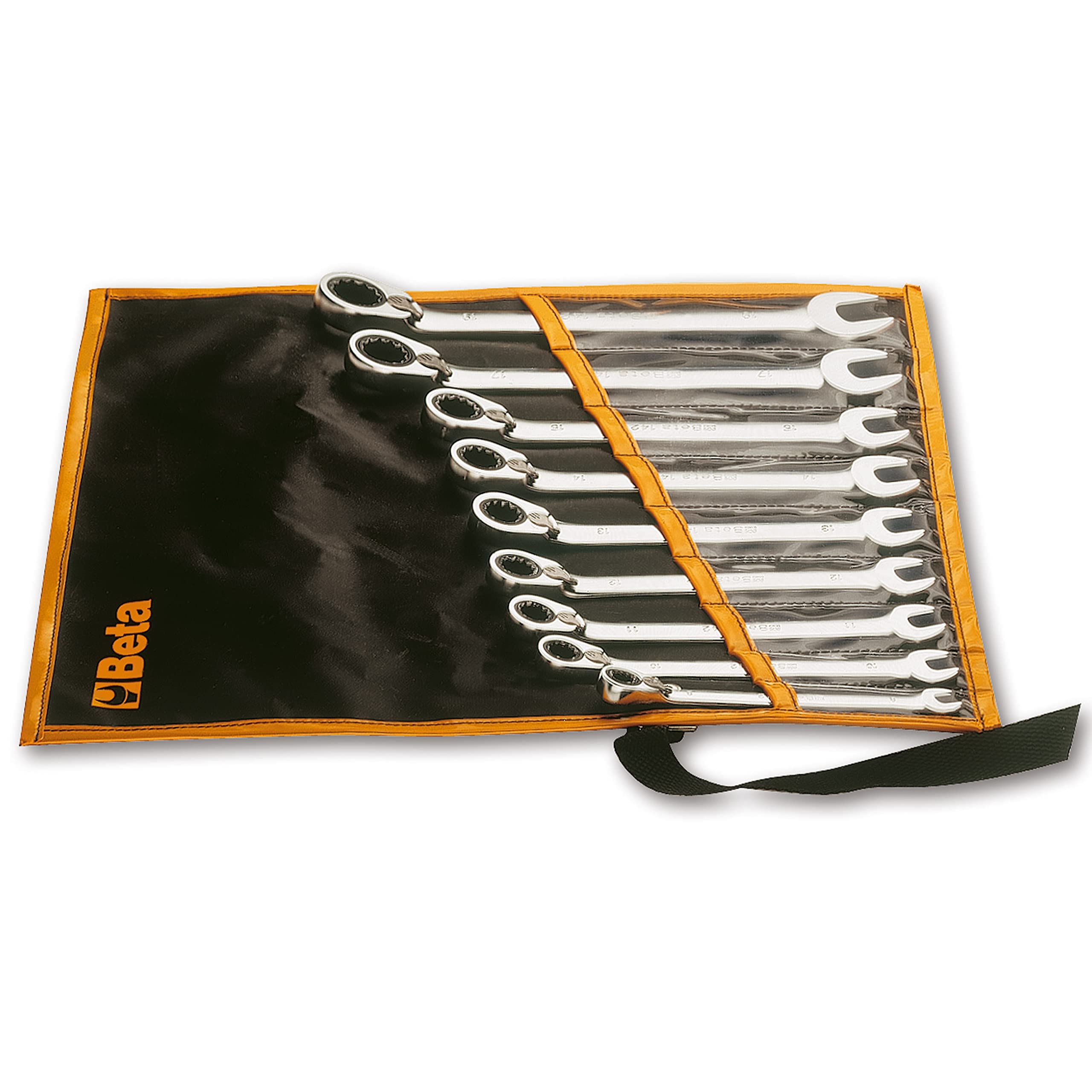 Beta 1420066 Reversible Ratcheting Combination Wrench Set - 6 Piece (Model 142/B6) - Perfect for Automotive Repair, Plumbing & DIY Projects