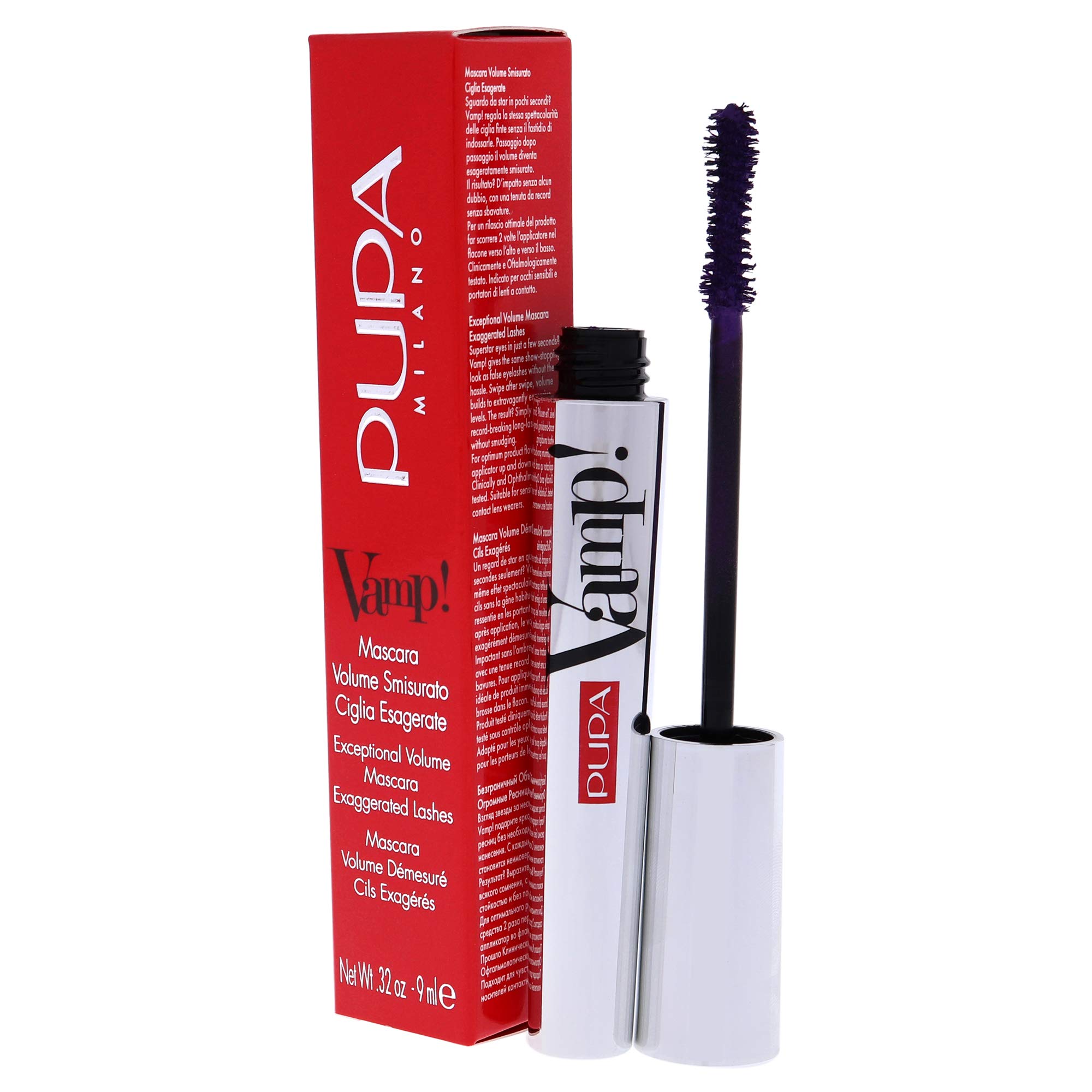 Pupa Mascara - 210g Nude Volume & Length Mascara for Natural Lashes - Perfect for Everyday Wear & Special Occasions