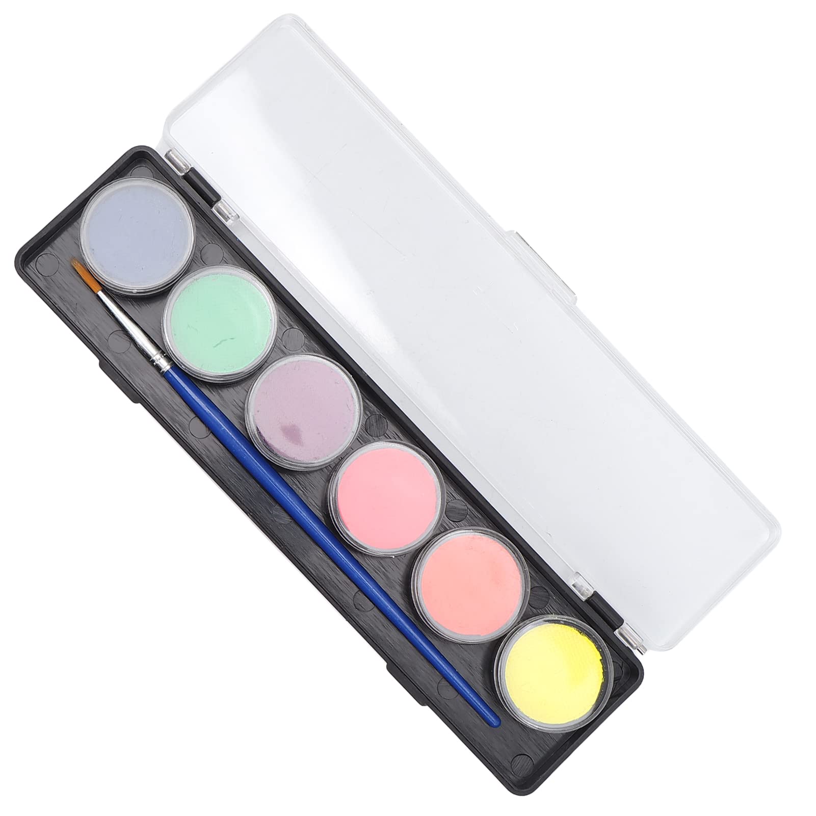 **Best Face Paint Kit for Kids & Adults - 6 Vibrant Colors, Long Lasting, Easy Wash Off - Safe & Gentle for Face Painting, Halloween, Cosplay & Party Makeup**    *(Perfect for Birthday Parties, Costume Events, Festivals & Themed Celebrations)*