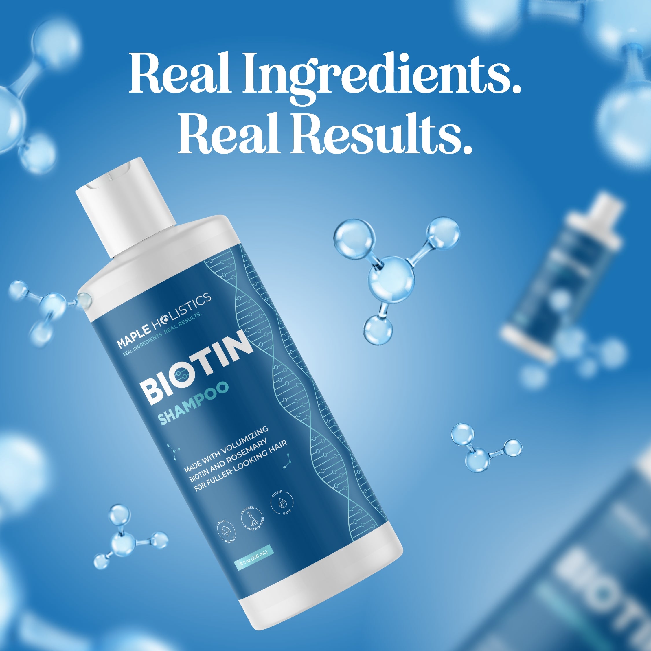 Best Biotin Shampoo for Hair Growth & Thickness - Strengthens & Nourishes Hair - Ideal for Thinning Hair & Scalp Care - Perfect for Daily Use & Hair Regrowth