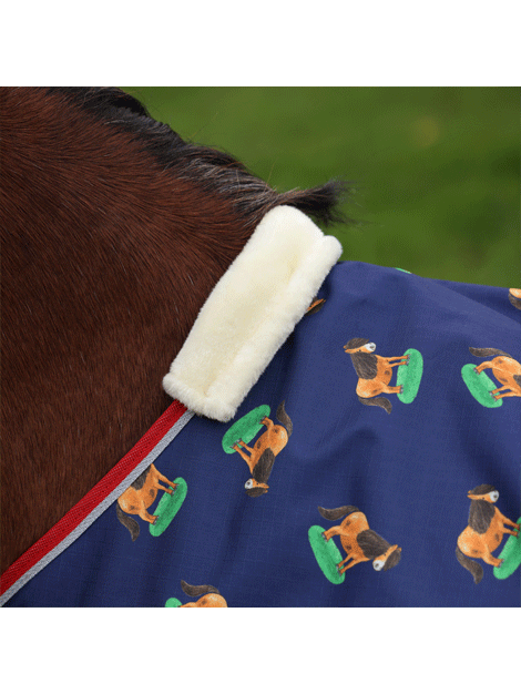 Shires Winnie and Me Lite Turnout Rug - Lightweight Horse Blanket for All-Weather Protection | Perfect for Pasture, Stable & Riding Comfort