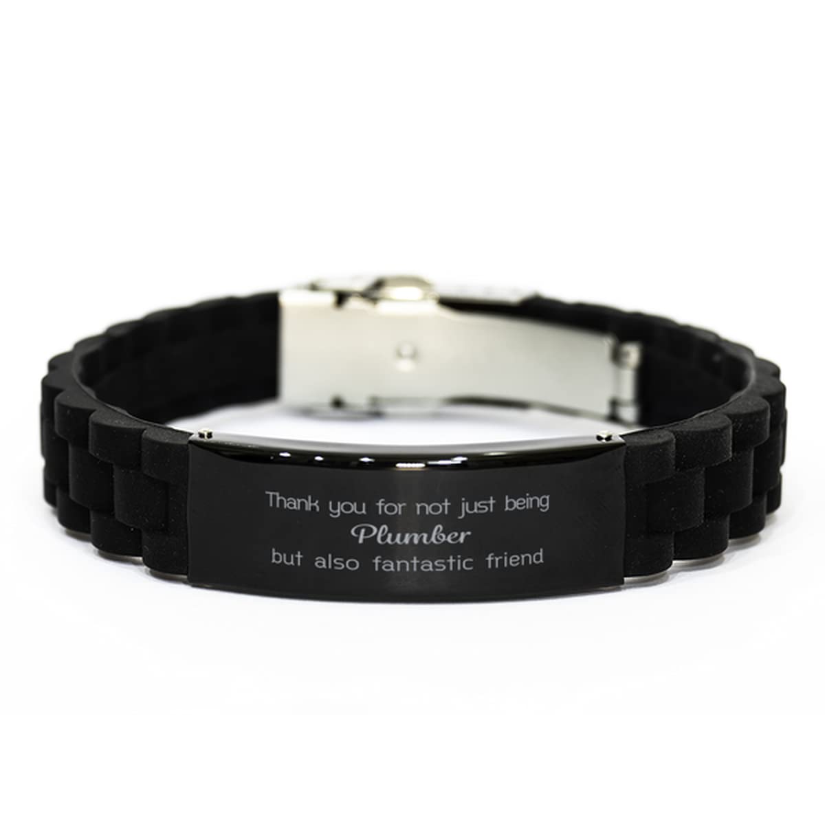 Inspirational Plumber Bracelet - Perfect Thank You, Birthday, Retirement Gift for Men & Women - Ideal for Professional Plumbers & Friends