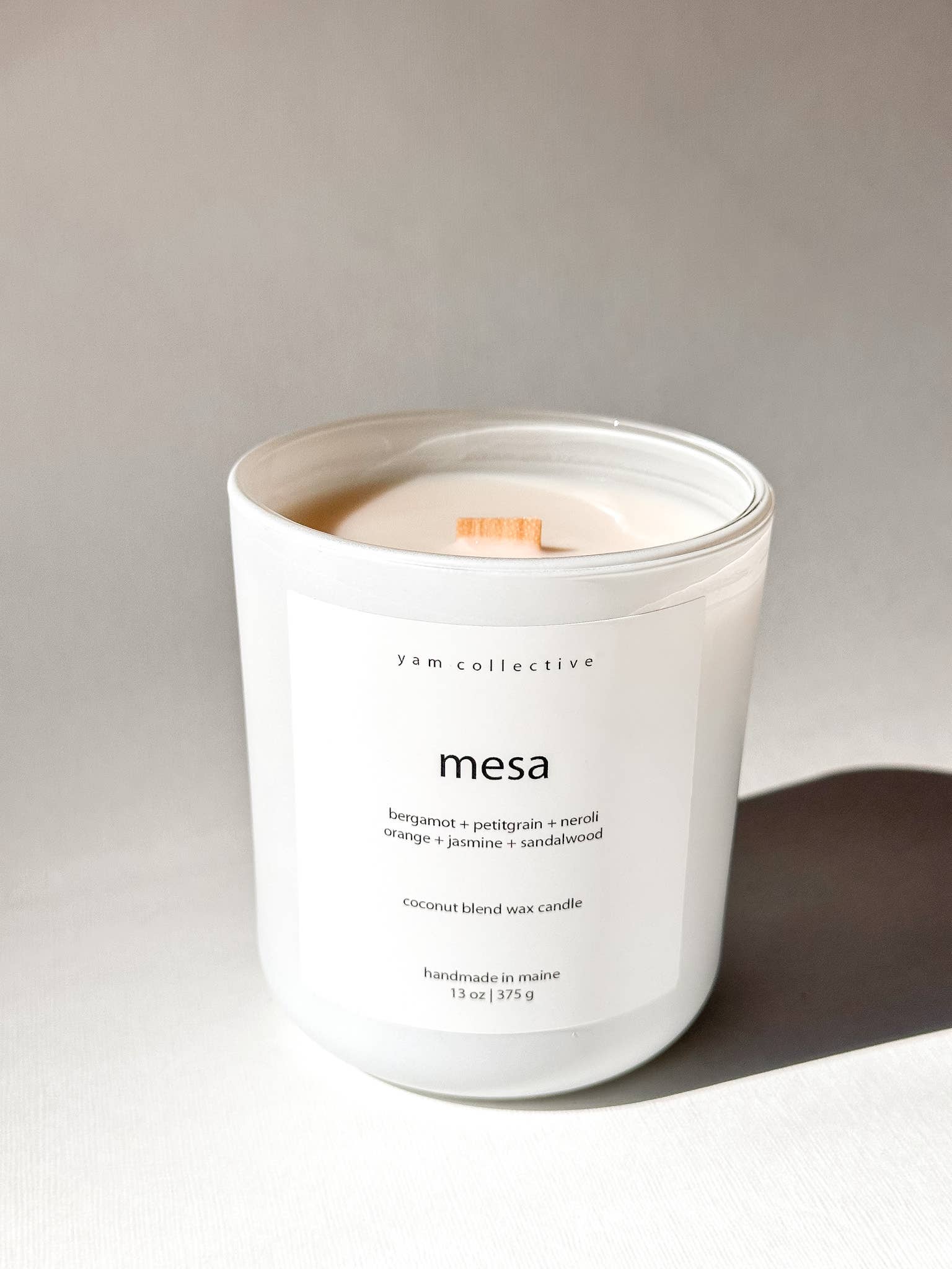 Neroli & Jasmine Scented Soy Wax Candle for Home, Relaxation & Aromatherapy - Perfect for Living Room, Bedroom & Spa