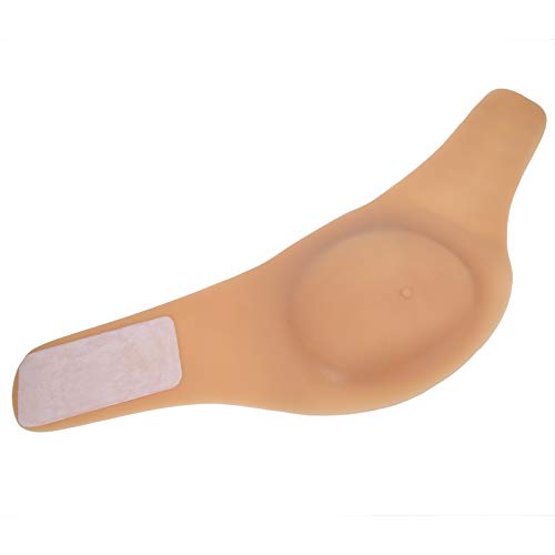 **GLOGLOW Realistic Silicone Fake Pregnancy Belly - Lifelike Skin Tone Maternity Belly for Photography, Acting, and Halloween Costumes - Includes Cloth Bag & Pillow Covers (Large Size)**    *Perfect for theater performances, maternity photoshoots, pranks, and cosplay!*