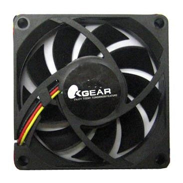 OKgear 70x70x15mm Medium Speed Ball Bearing 3 Pin Fan - DFC701512M - Perfect for PC Cooling, Case Fans, and Electronics Cooling Systems