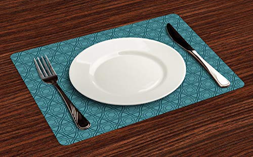 Cadet Blue and Dark Teal