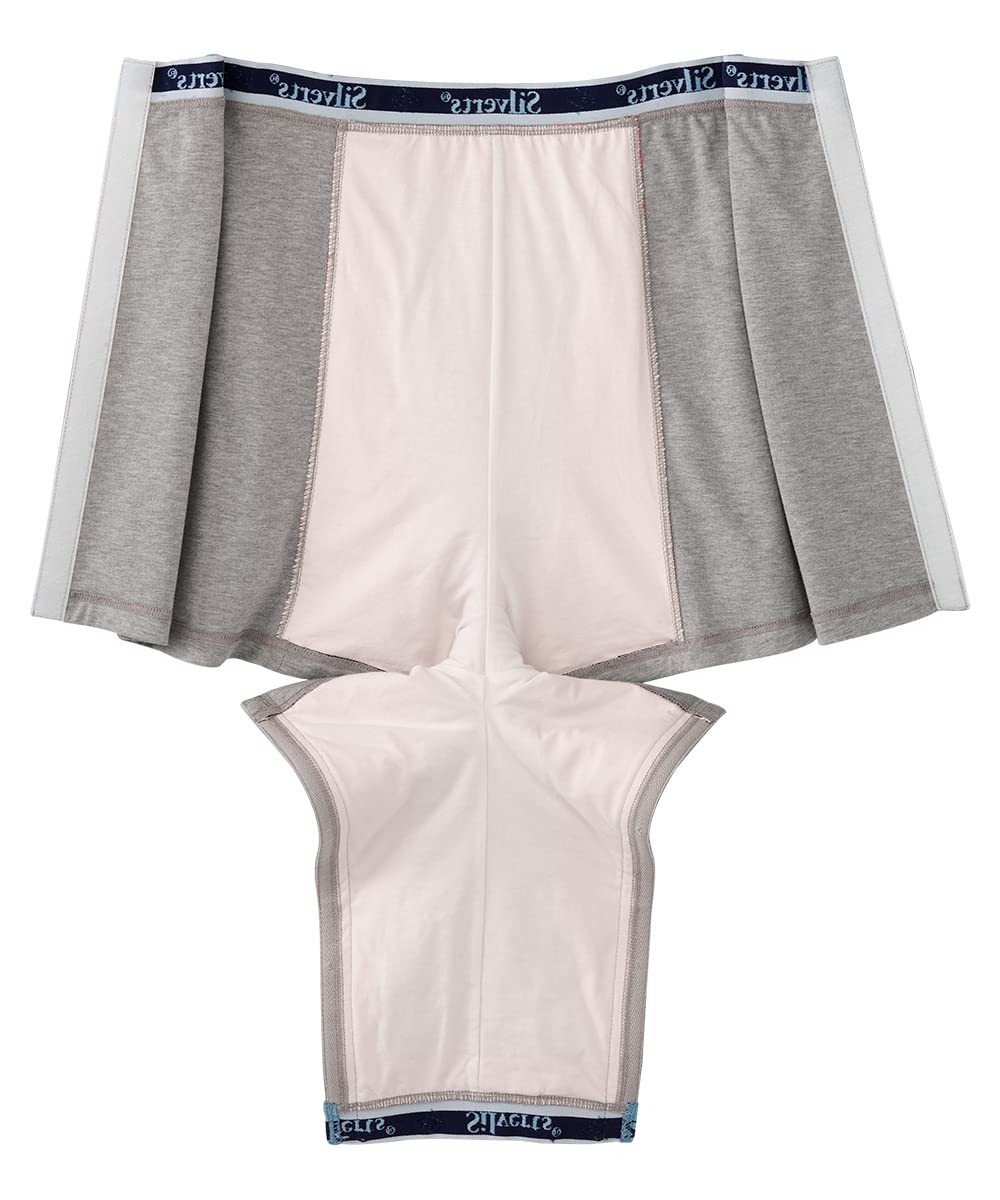 Adaptive Open-Front Underwear for Men - 3 Pack Comfortable & Easy Wear Post-Surgery Underwear for Elderly & Disabled Adults