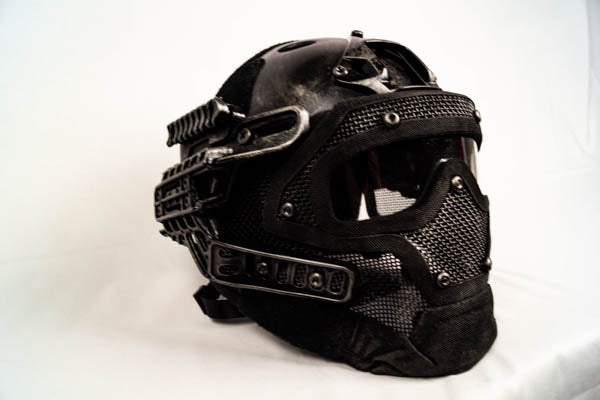 Tactical Helmet & Face Mask Set - Military Grade Protection for Airsoft, Paintball & Outdoor Adventures - Lightweight & Adjustable for Maximum Comfort