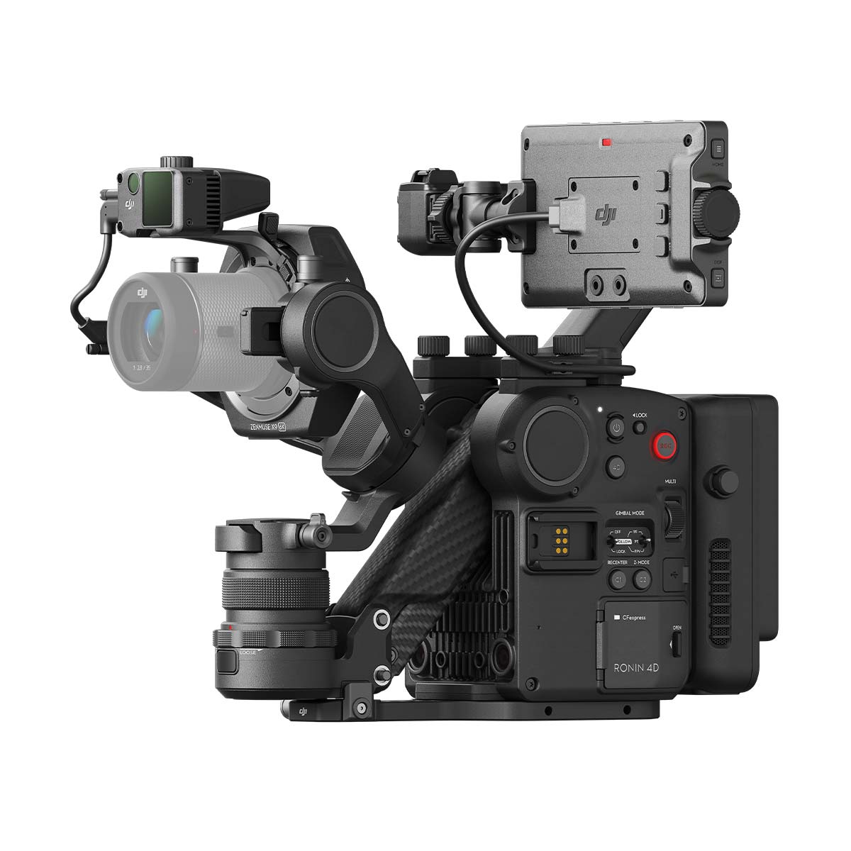 DJI Ronin 4D 4-Axis Gimbal Stabilizer with 6K Cinema Camera - Professional Film Making, Vlogging & Content Creation for YouTube, Movies, and Commercials