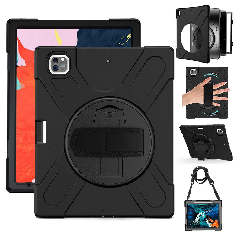 DreamerX 360° Rotating Stand Case for iPad Air 13 Inch (2024/2025) & iPad Pro 12.9