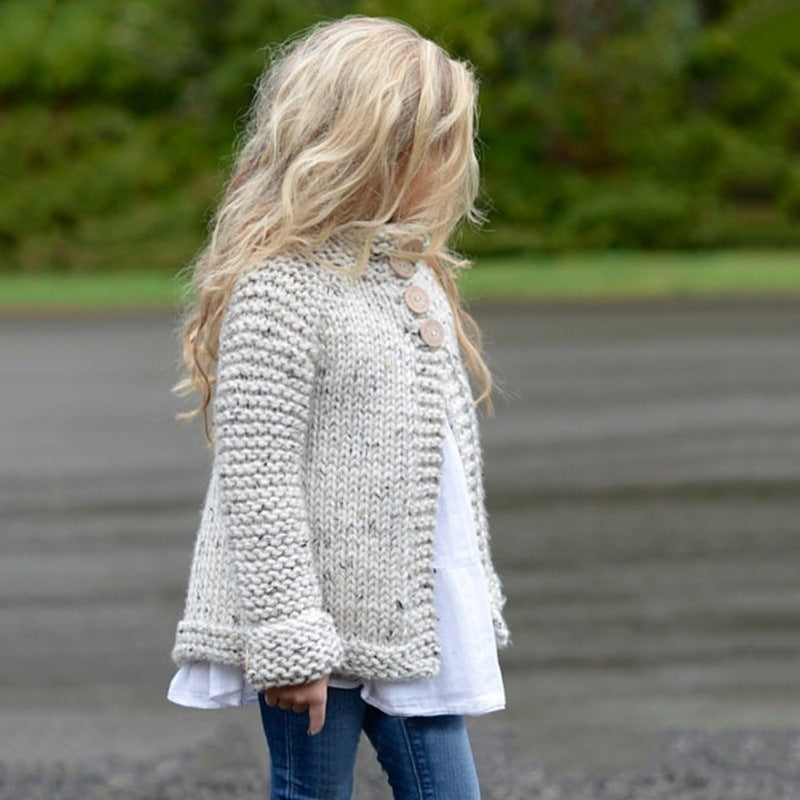 Adorable Baby Girl Cardigan Sweater Coat - Soft Knit Outerwear for Infants & Toddlers - Perfect for Family Photos, Playdates & Special Occasions