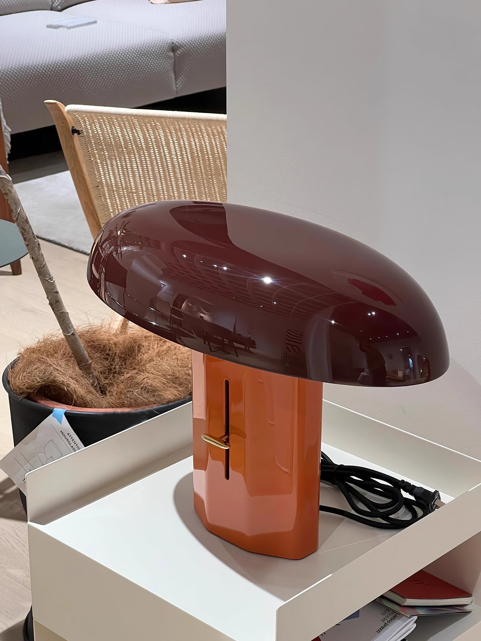 Molli Mushroom Table Lamp - Soft Night Light for Bedroom, Nursery, Living Room - Decorative LED Lamp for Kids & Adults - Perfect for Relaxation & Ambiance