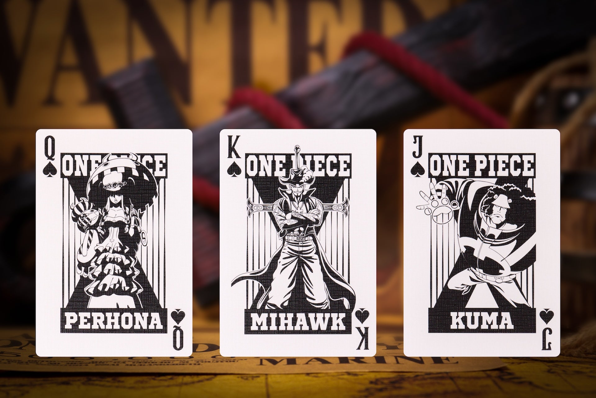 One Piece Anime Playing Cards - Mihawk Edition | Collectible Card Game for Fans | Perfect for Gifts, Parties & Game Nights