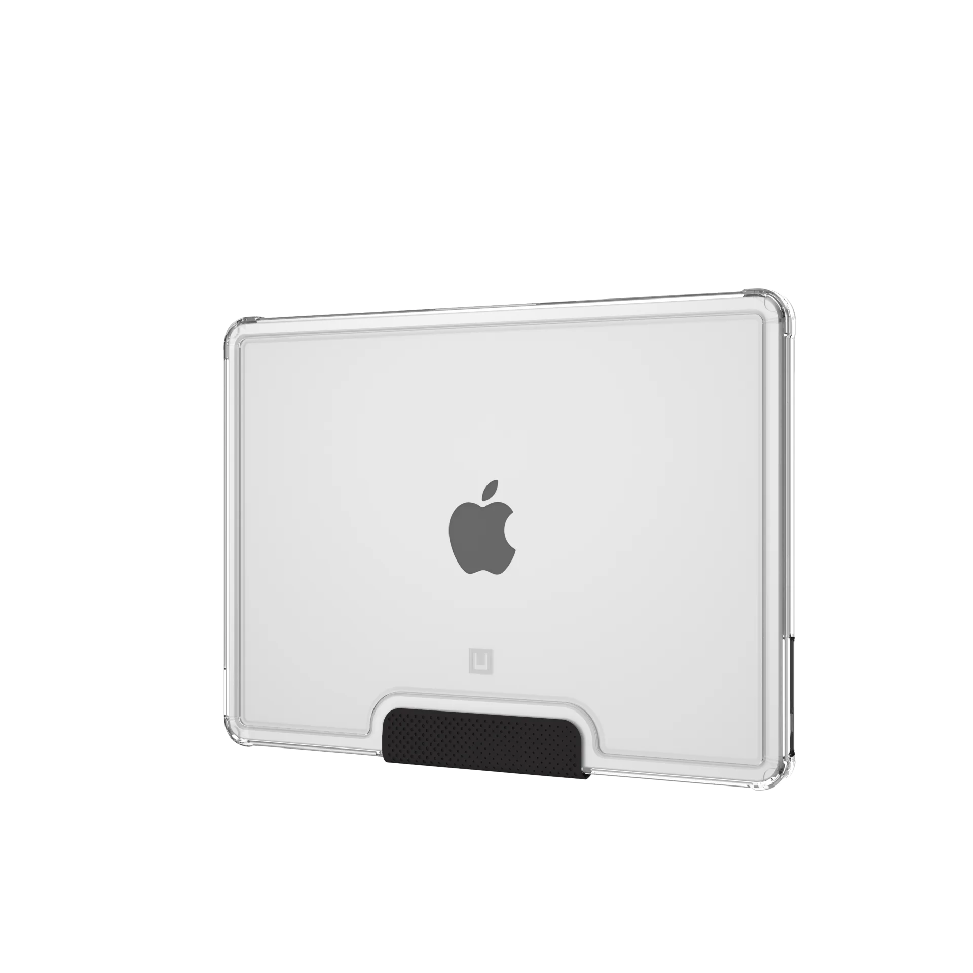 UAG U Lucent Protective Case for MacBook Air 13 M2 (2022 Model) - Ice/Black | Slim Durable Cover for Work, Travel & Everyday Use