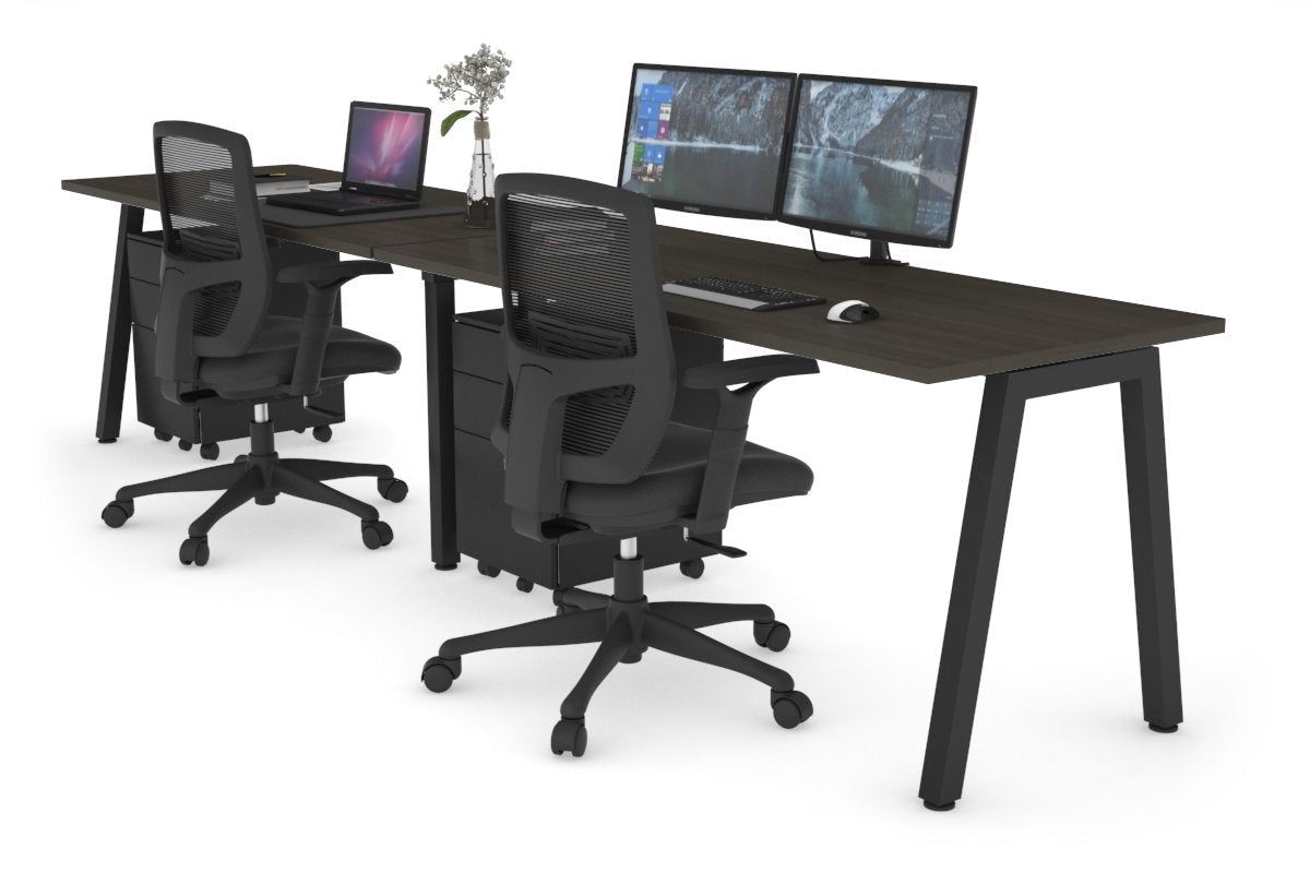 Dual Workstation Desk for Office & Home - 2 Person Computer Desk with Spacious 1600L x 700W Surface - Perfect for Shared Workspaces, Team Collaboration & Home Office Setup