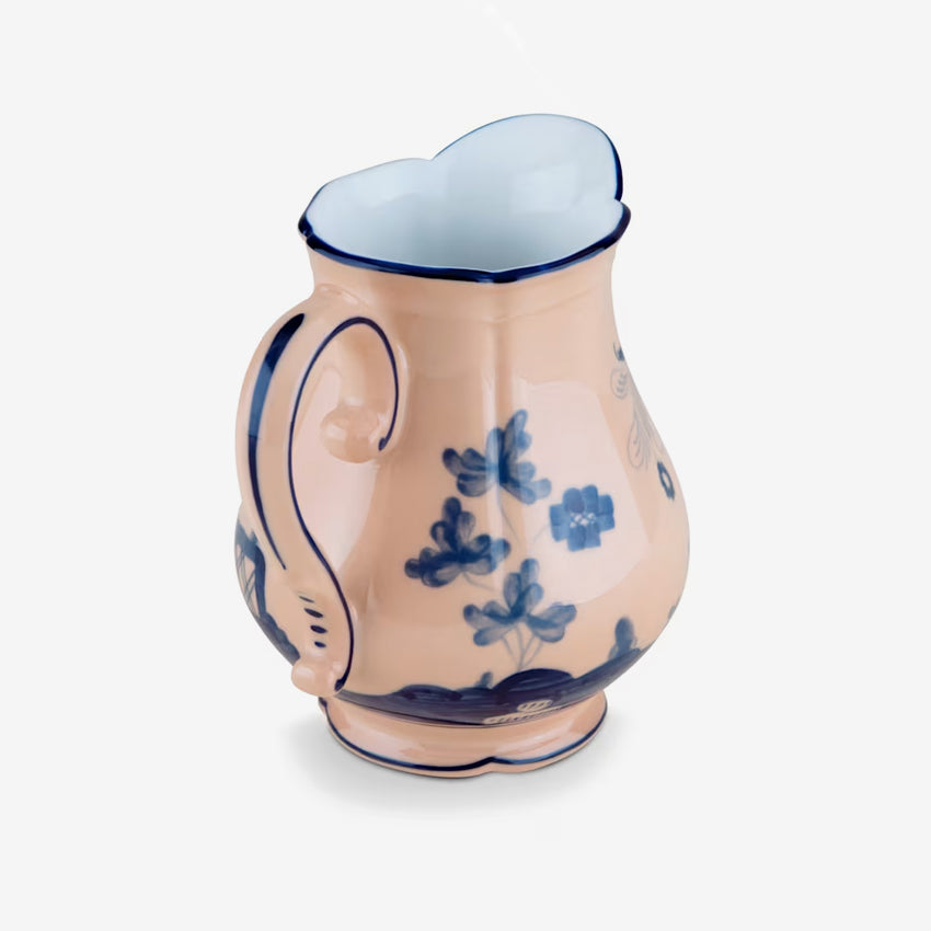 Ginori 1735 Oriente Italiano Porcelain Milk Jug - Elegant Coffee & Tea Serving Pitcher for Breakfast, Afternoon Tea, and Home Decor