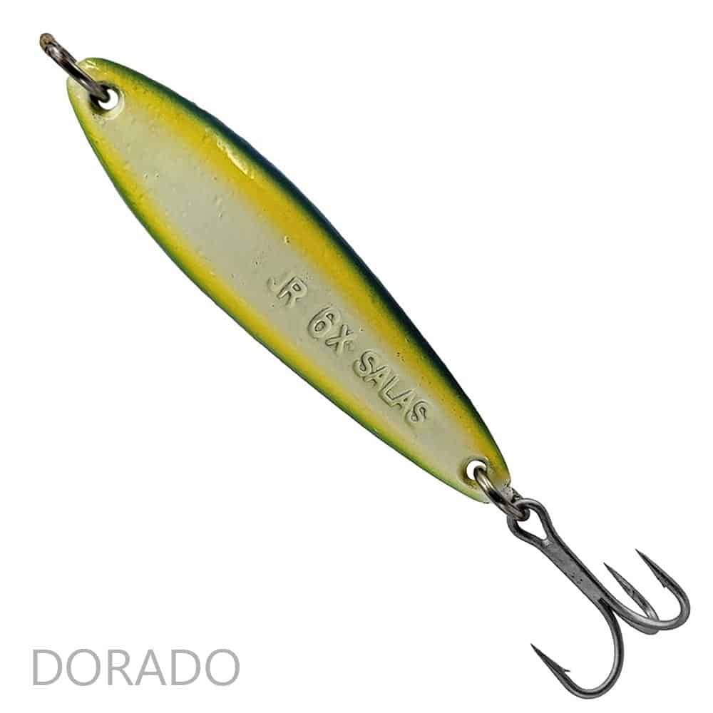 Salas 6X Jr Yo-Yo Iron Jigs 4.3oz - Premium Saltwater Fishing Lures for Yellowtail & Tuna - Perfect for Offshore & Rock Fishing