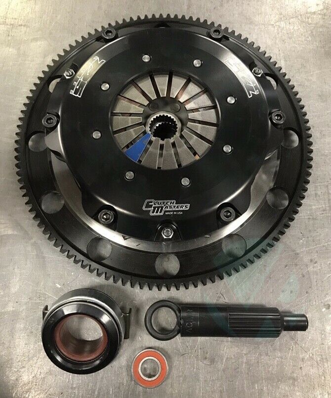 Clutch Masters B Series Twin Disc Clutch Kit for Honda Acura B Series Hydro Transmission - High Performance Racing Clutch for Track & Street Use