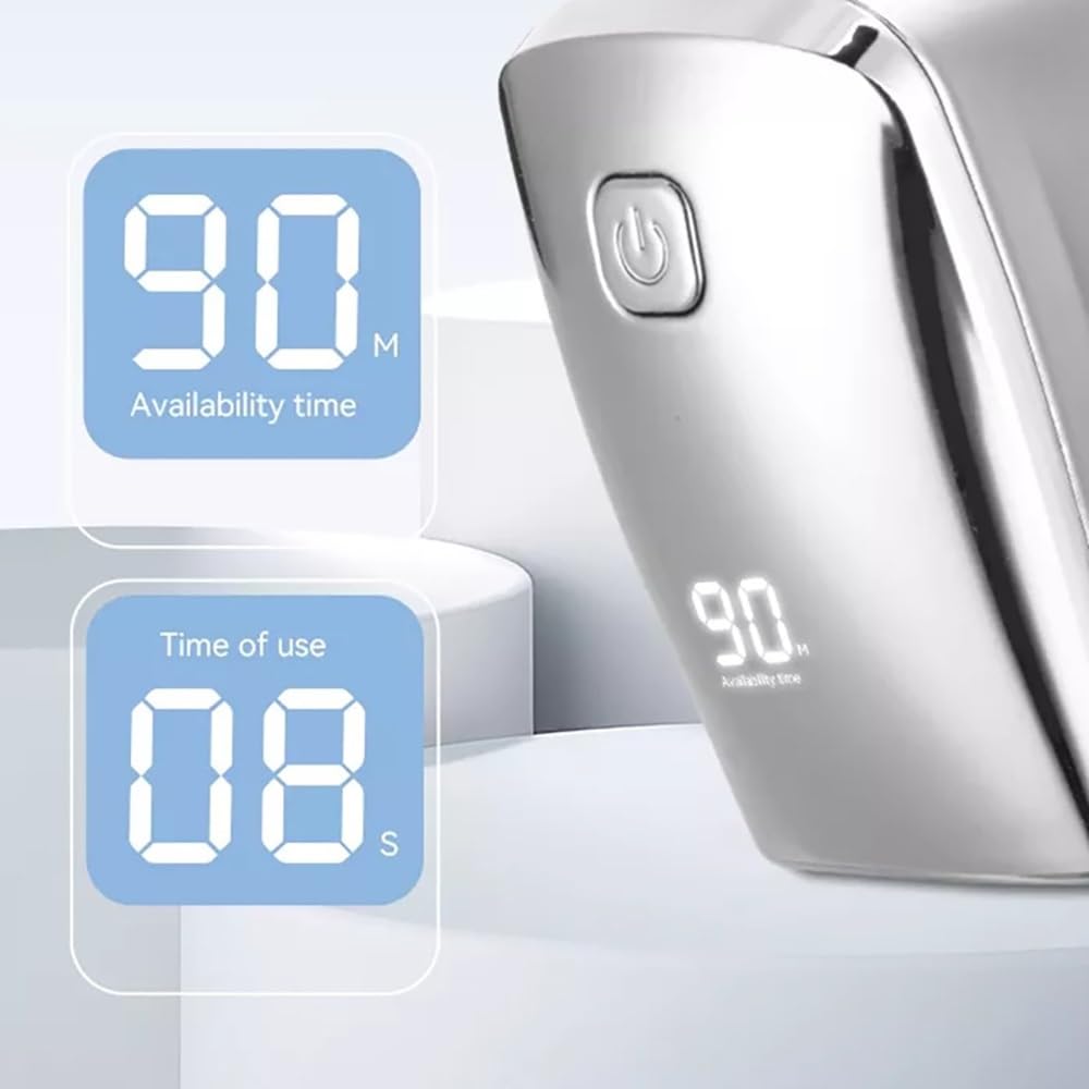 Professional 8-Blade Electric Head Shaver for Men - Waterproof Rechargeable Bald Head Shaving Machine & Beard Trimmer - Perfect for Travel, Gym, and Daily Grooming Routine