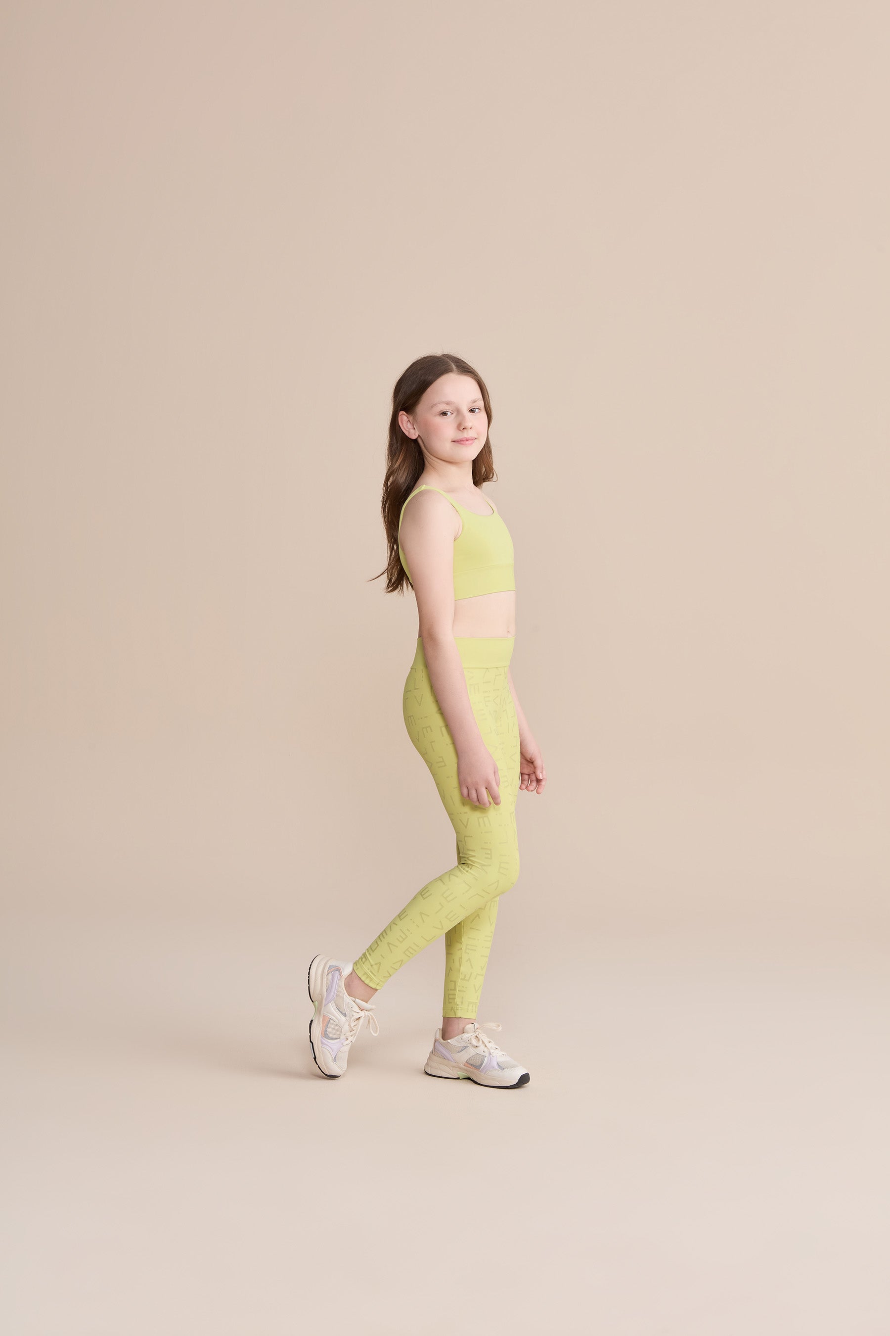 Move Sense® Kids Sports Bra for Girls - Breathable Comfort Support for Running, Yoga & Active Play - Perfect for School PE & Outdoor Activities