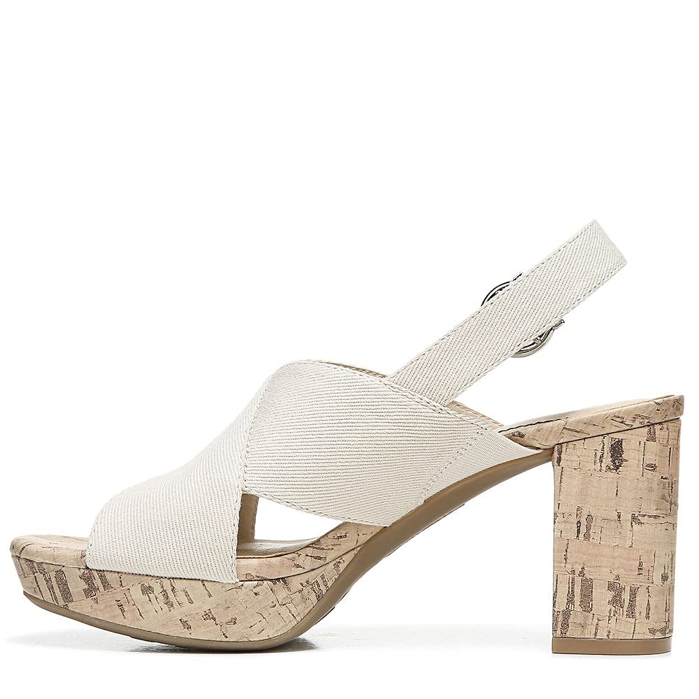 LifeStride Lara Almond Milk Women's Comfortable Heels Size 11 Wide (C) - Perfect for Office, Parties & Casual Outings