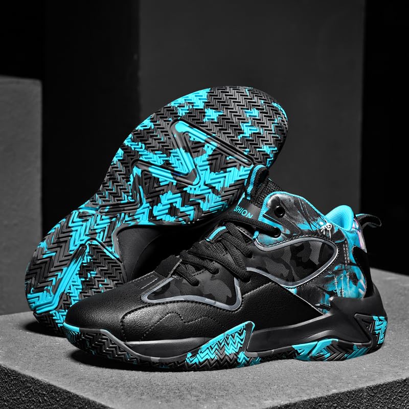 2024 Men's Basketball Running Shoes - Lightweight Fitness Sneakers for Gym, Training & Outdoor Sports | All-Season Comfort & Support