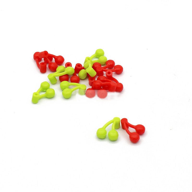 50pcs MOC Cherry Bricks 22667 - Compatible with Major Building Blocks for DIY Creations, Home Decor, and Kids Educational Toys
