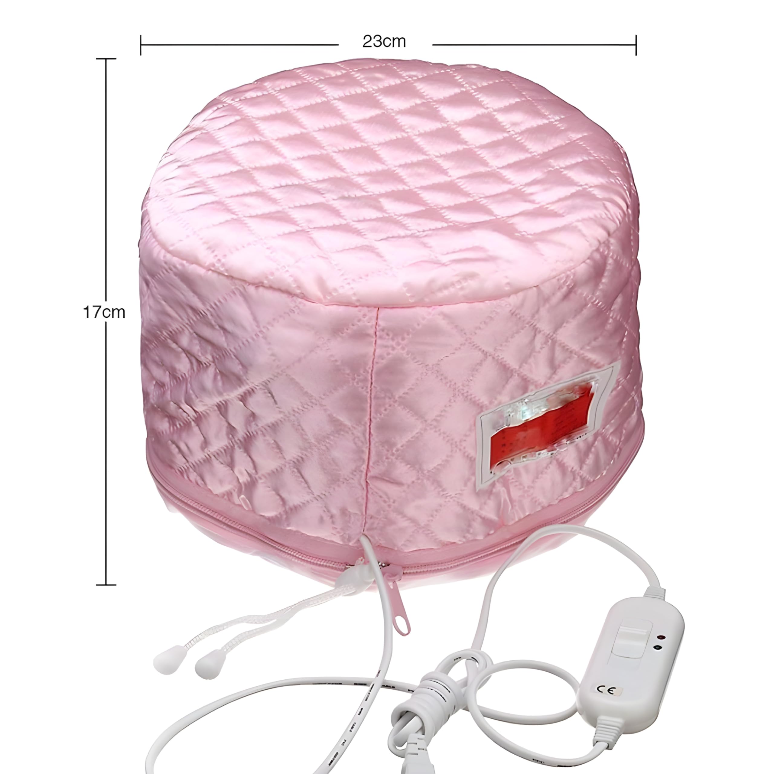 Everstep Thermal Hair Spa Cap with Beauty Steamer - Nourishing Heating Treatment for Deep Conditioning - Professional Hair Care Accessory for Women - Perfect for Salon Treatments & At-Home Hair Therapy (1 Count)