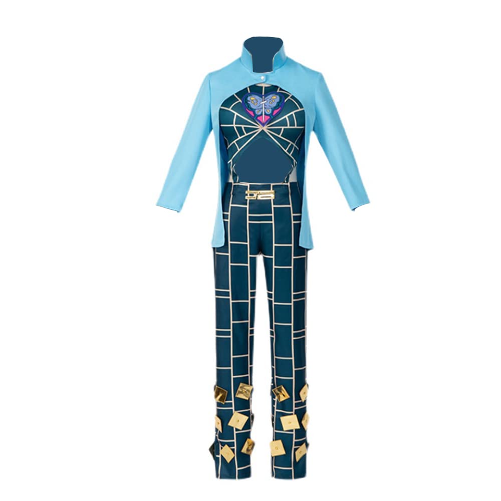 JoJo's Bizarre Adventure Jolyne Cujoh Cosplay Costume - Stone Ocean Uniform Halloween Party Outfit for Women & Girls | Anime Convention Cosplay, Halloween Dress Up, Themed Parties