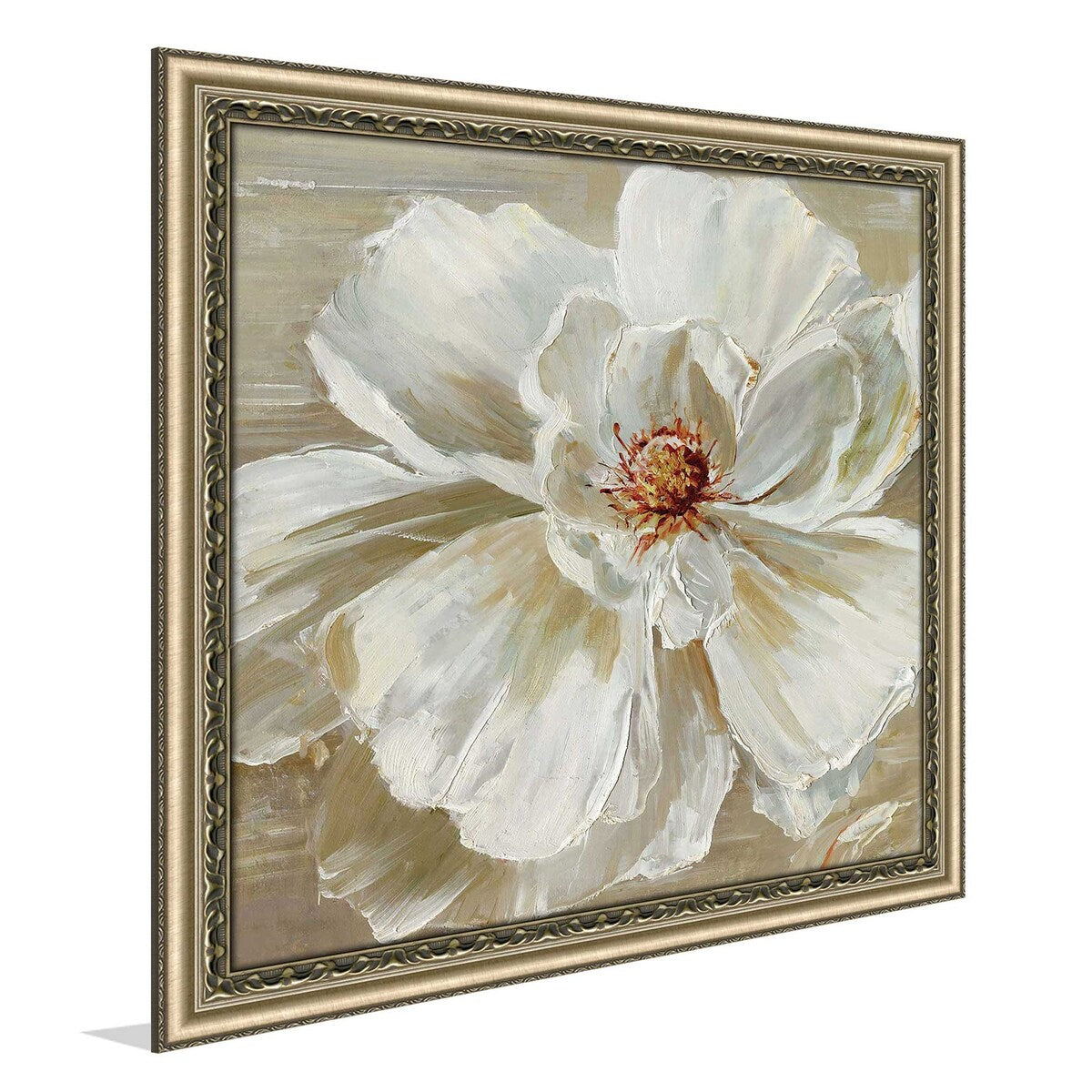 Bloomin' Beauty Floral Print Acrylic Wall Art - Elegant Home Decor for Living Room, Bedroom & Office