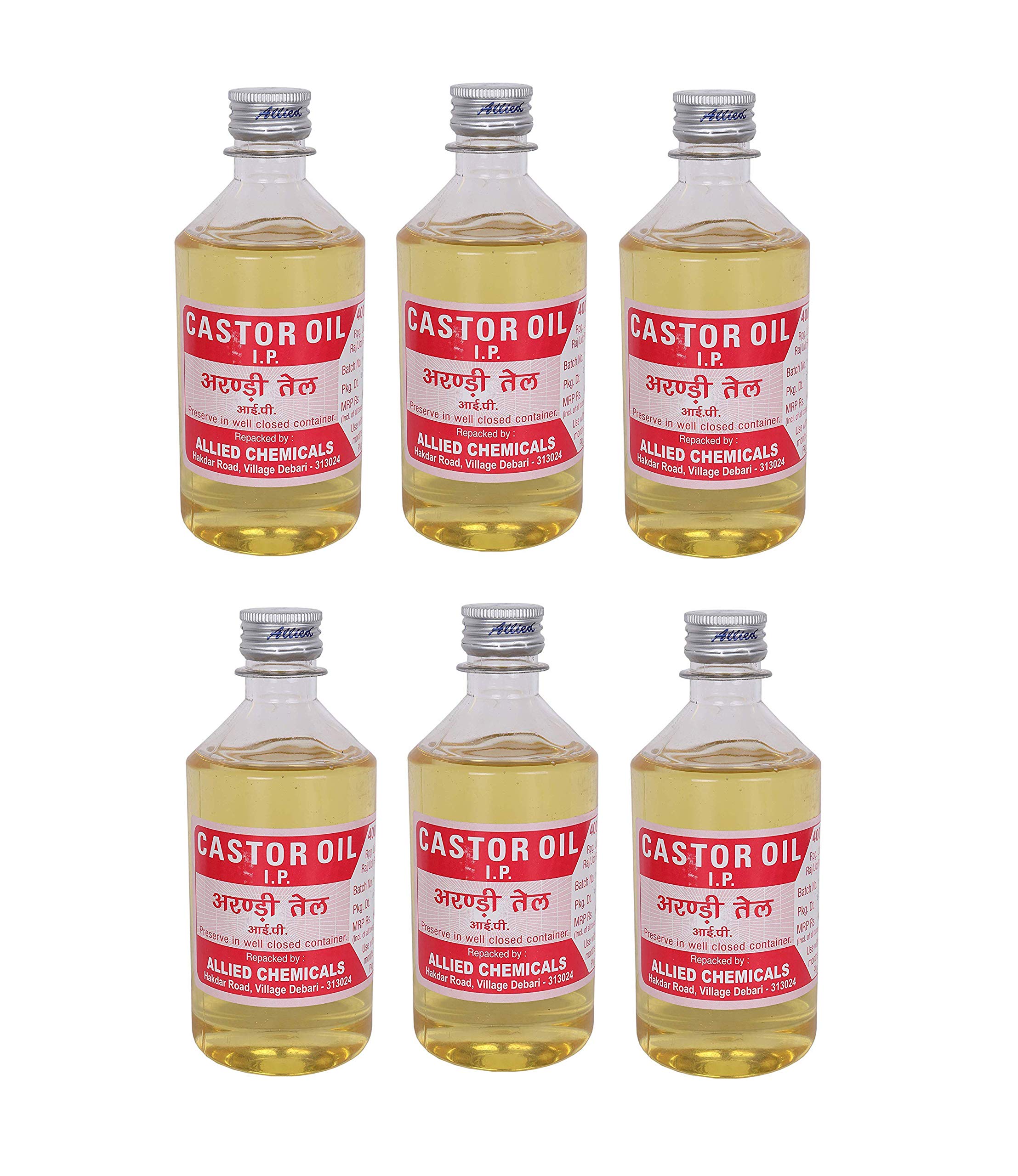 Pure Cold-Pressed Castor Oil 400ml for Hair Growth, Skin Care & Eyelashes - Natural & Organic - Pack of 1 | Perfect for DIY Beauty Treatments, Scalp Massage & Nighttime Skin Routine