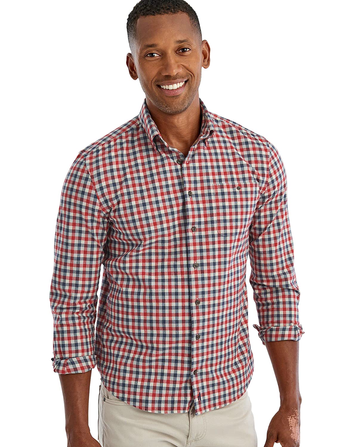 Johnnie-O Coen Hangin' Out Button-Up Shirt for Men | Casual Short Sleeve Hawaiian Shirt | Perfect for Beach, Vacation & Summer Outings