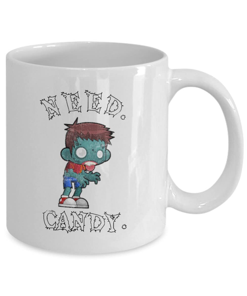 Zombie Boy Candy Mug - Unique Novelty Coffee Cup for Halloween, Gifts & Collectors - Perfect for Coffee, Tea & Hot Drinks