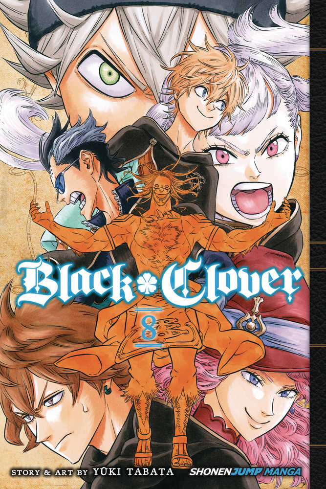 Black Clover Manga Vol. 8 - Yuki Tabata's Fantasy Adventure Comic Book | Perfect for Anime Fans & Collectors | Great Gift for Teens & Young Adults