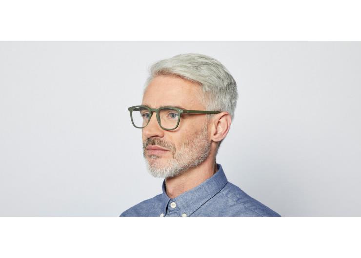 Blue Light Blocking Reading Glasses for Women & Men - Anti Glare Computer Glasses with Spring Hinges - Perfect for Reading, Working & Screen Time (Kaki Frame)
