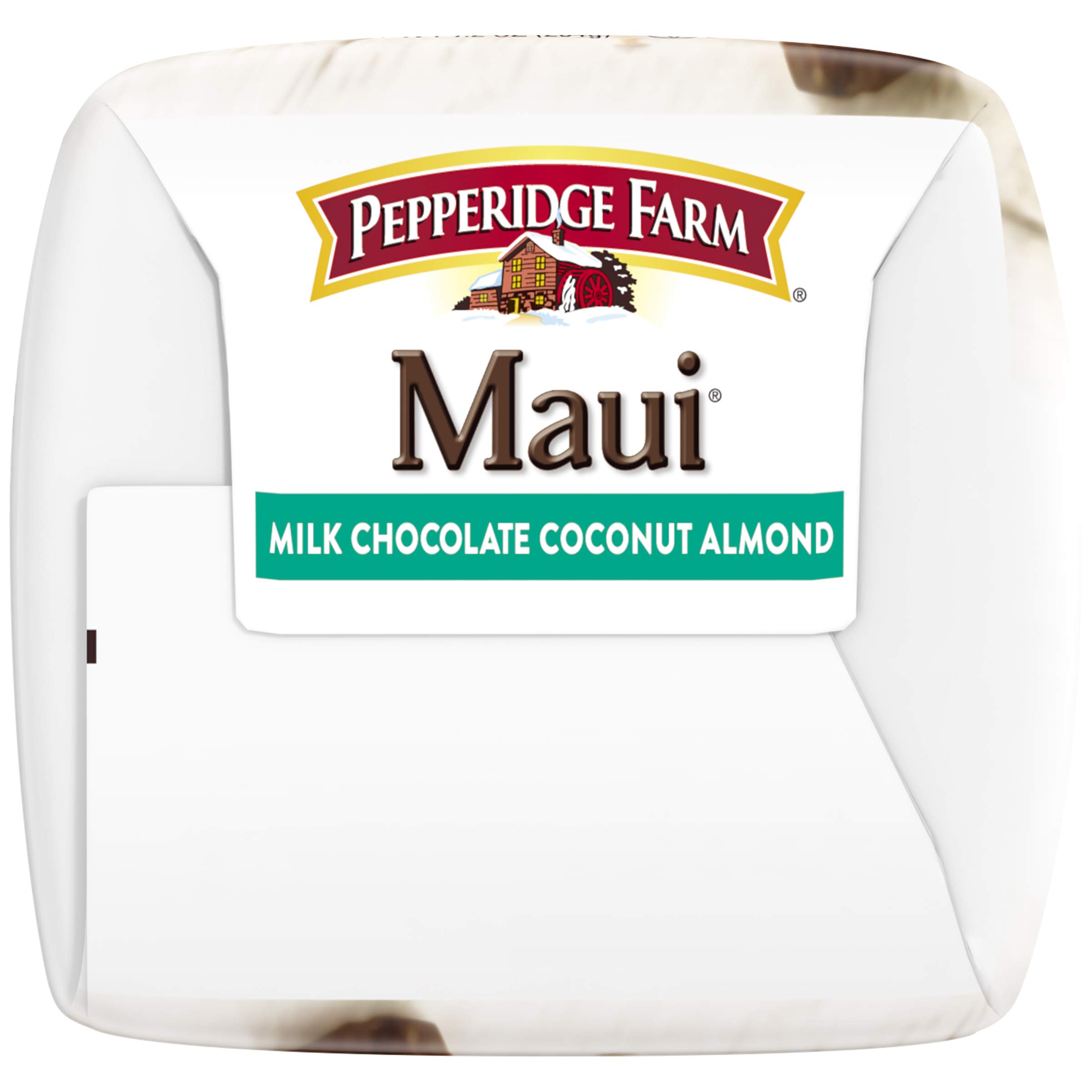 Pepperidge Farm Maui Milk Chocolate Coconut Almond Chunk Crispy Cookies - 7.2 oz Pack | Delicious Hawaiian-Inspired Treats for Snacking, Gifts & Parties