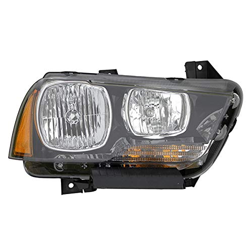 **Halogen Headlight Front Lamp for 2011-2014 Dodge Charger Passenger Side Right - Replacement for Night Driving & Enhanced Visibility**