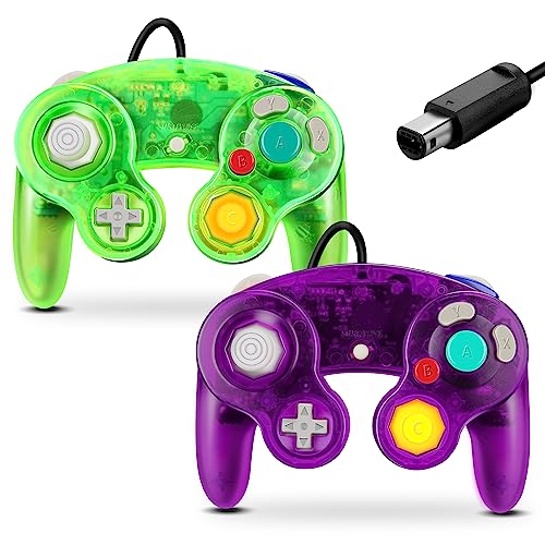 Clear Purple & Clear Green